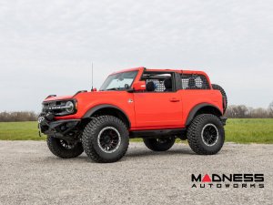 Ford Bronco Side Steps - Rock Sliders - 2 Door - Rough Country - Heavy Duty Ford Bronco Side Steps - Rock Sliders - 2 Door - Rough Country - Heavy Duty